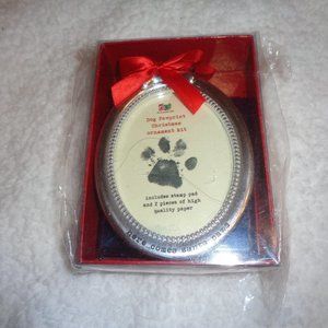 Dei Dog Pawprint Christmas Ornament Kit